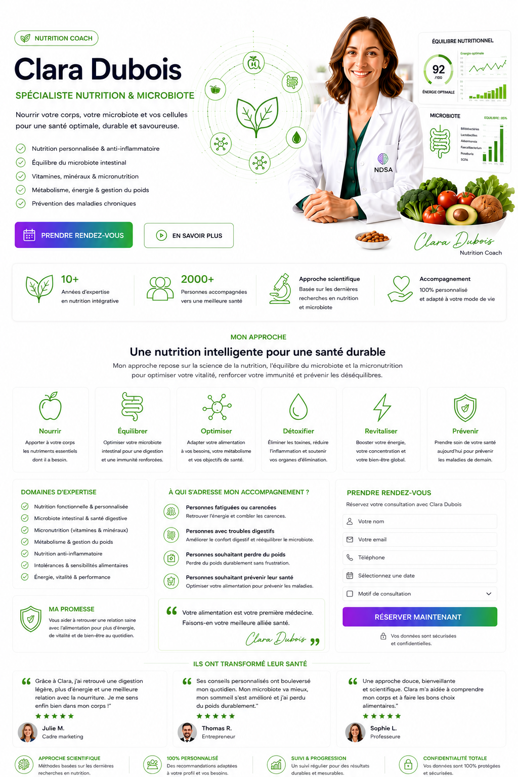 Nutrition — NDSA