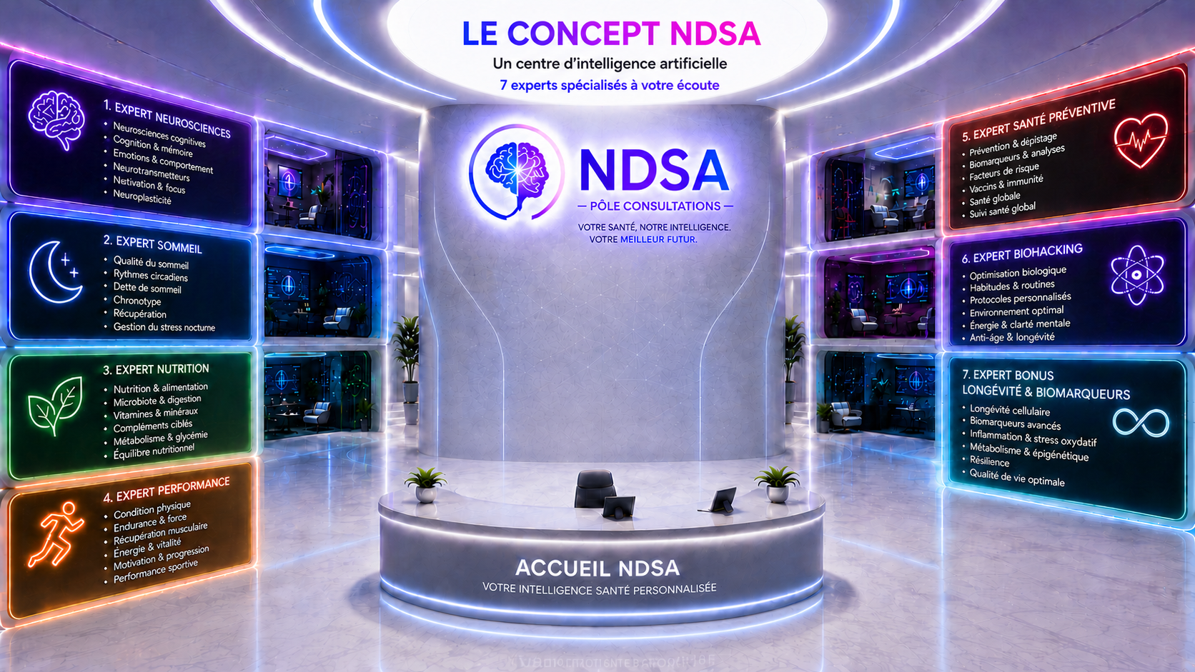 Le centre NDSA, son supercerveau et ses sept experts complémentaires